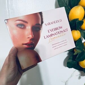 Sarah Gold brow lamination kit new